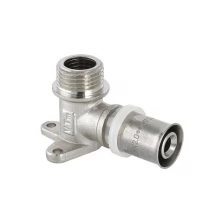 Угольник пресс с креп. НР. 16х1/2" Valtec VTm.255.N.001604