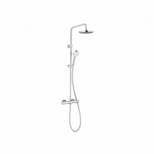 Душевая система Kludi Душевая система KLUDI 6809405-00 LOGO DUAL SHOWER SYSTEM с термостатом, хром