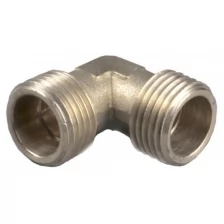 GENERAL FITTINGS 1/2", латунь, "штуцер - штуцер", уголок 51073-S/S-1/2