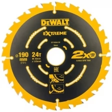 Диск DeWalt пильный по дереву 190x1.65x30mm DT10304-QZ