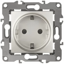 Розетка ЭРА 12 2P E Schuko со шторками 16A 250V 12-2102-15