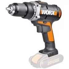 Дрель-шуруповерт аккумуляторная WORX WX183.9, 20В, 50Нм, без АКБ и ЗУ