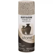 Rust-Oleum American Accents Stone Spray Paint Декоративная краска с эффектом природного камня (сиенский камень, 0,34 кг)