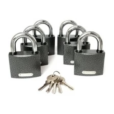 Замки навесные Apecs (Апекс) PD-01-63 (6 Locks + 5 Keys)