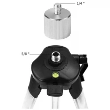 Винт- переходник адаптер на штатив для лазерного уровня 5/8 на 1/4