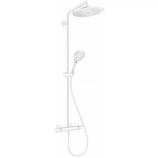 Душевая стойка Hansgrohe Croma Select S 280 1jet Showerpipe 26890700 с термостатом, матовый белый